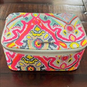 Stella & Dot Vibrant Multicolor Jewelry Case